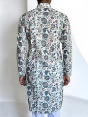 Chintz Hand Block Printed Long Kurta